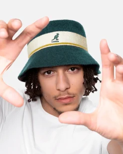 Bermuda Stripe Bucket-Kangol Hot