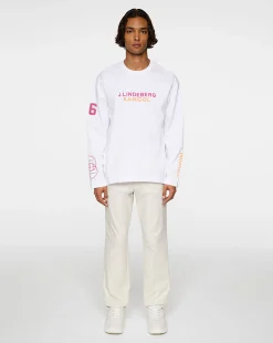 x J.Lindeberg Davie Long Sleeve T-shirt-Kangol