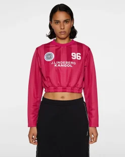 x J.Lindeberg Fiona Football Jersey-Kangol Discount