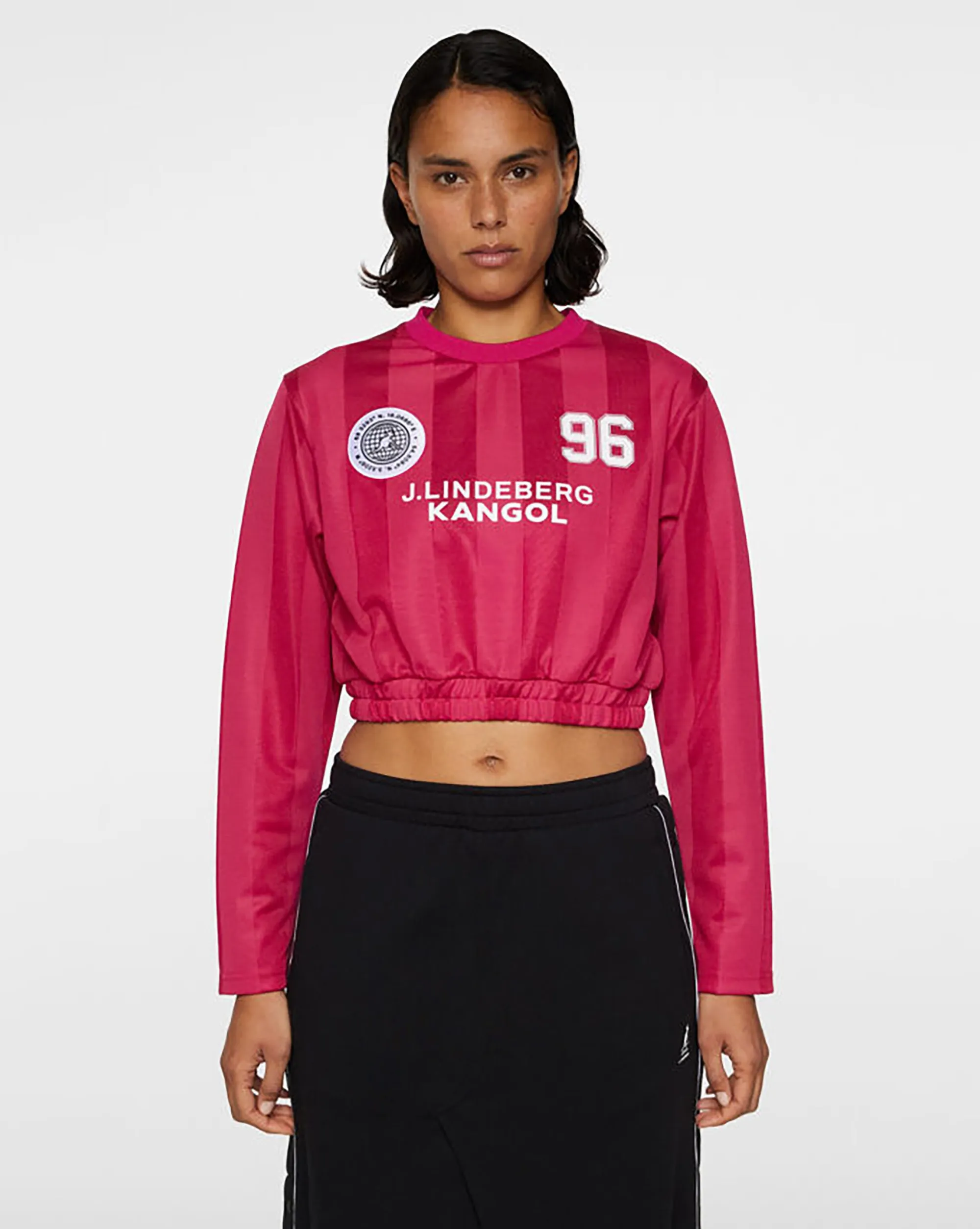 x J.Lindeberg Fiona Football Jersey-Kangol Discount