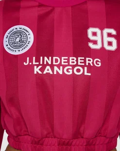 x J.Lindeberg Fiona Football Jersey-Kangol Discount