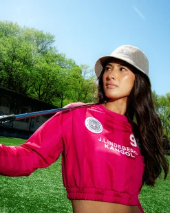 x J.Lindeberg Fiona Football Jersey-Kangol Discount