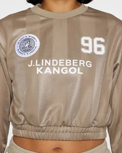 x J.Lindeberg Fiona Football Jersey-Kangol Discount