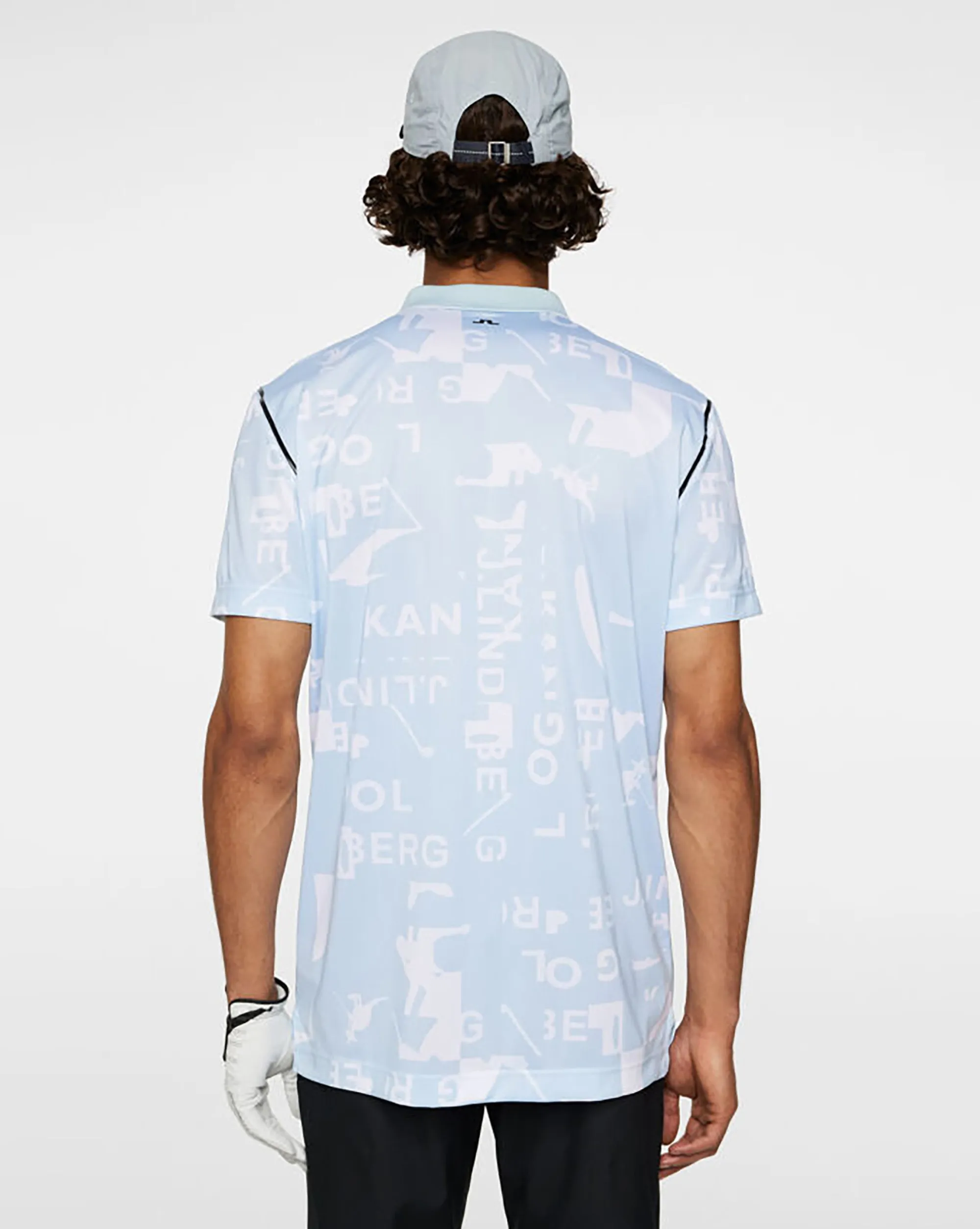 x J.Lindeberg Miro Print Polo-Kangol Sale