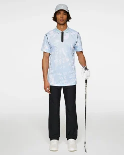 x J.Lindeberg Miro Print Polo-Kangol Sale
