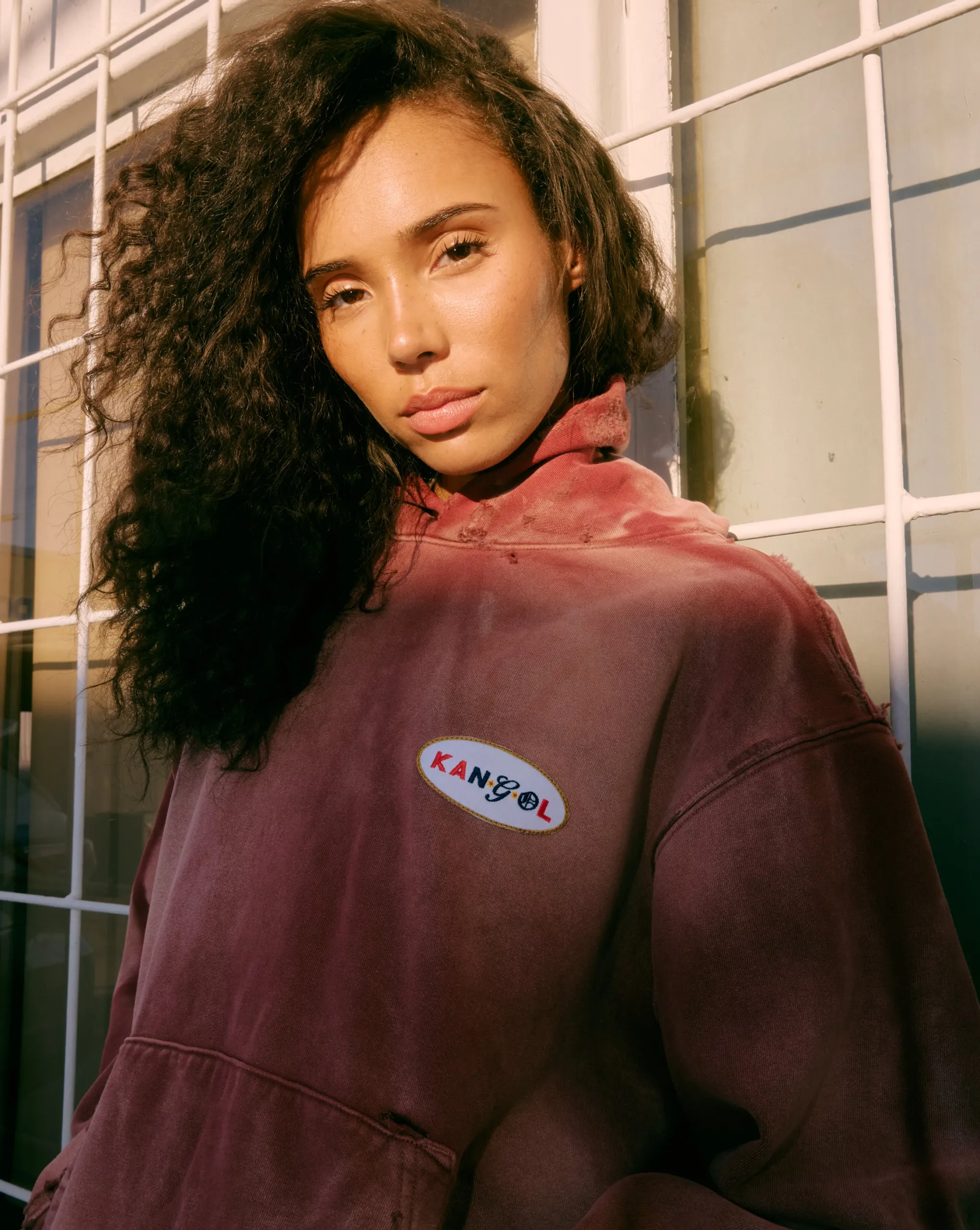 x NGO Hooded Sweatshirt-Kangol Sale