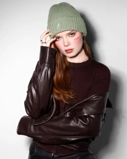 Merino Wool Rib Beanie-Kangol Discount