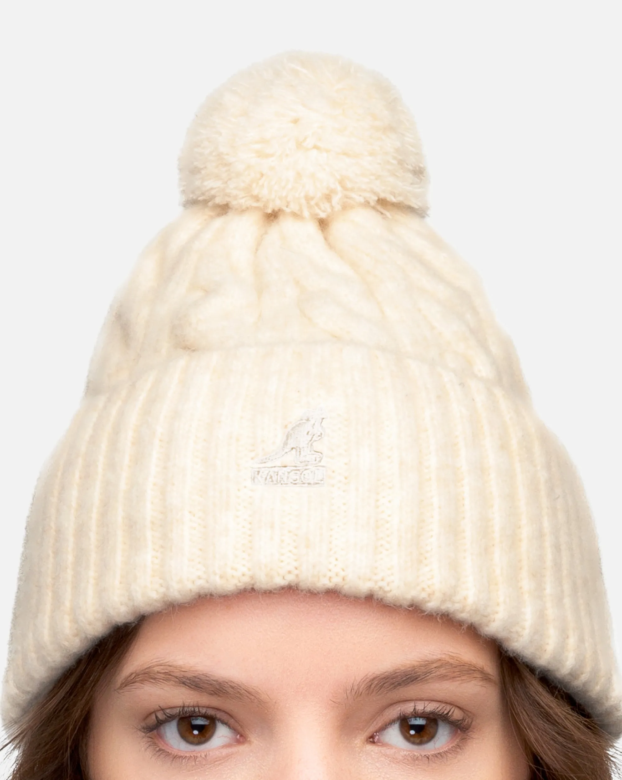 Pompom Beanie-Kangol Outlet